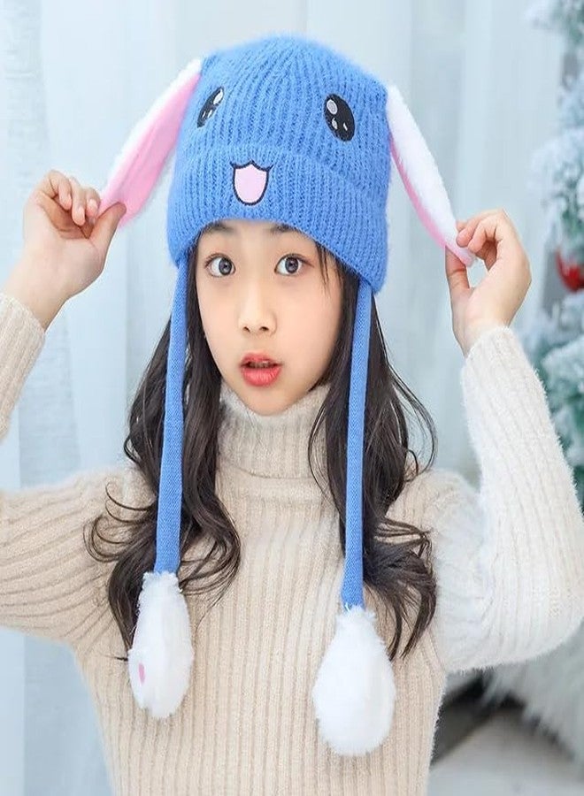 قبعة أرنب للأطفال من ريتشمن، قبعة قطيفة مرحة على شكل أرنب، مناسبة للنساء والفتيات، قبعة دافئة لفصلي الشتاء والربيع | للأعمار فوق 5 سنوات - Image 2